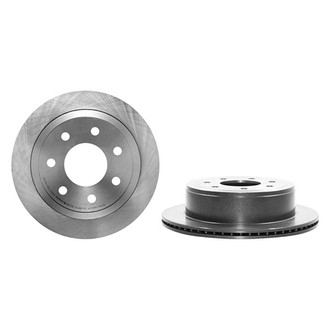 Brembo® - UV Coated Series Plain Vented Rear Brake Rotor