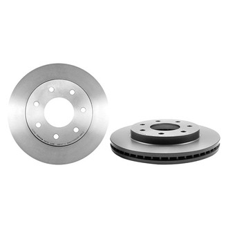 Brembo® - UV Coated Series Plain Vented Front Brake Rotor