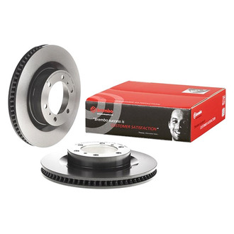 Brembo® - UV Coated Series Plain Vented Front Brake Rotor