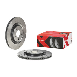 Brembo® 09.B969.1X - Premium Xtra 1-Piece Rear Brake Rotor