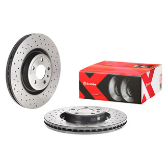 Brembo® - OE Replacement Vented Front Brake Rotor
