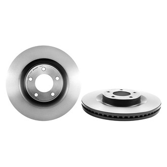 Brembo® - UV Coated Series Plain Vented Front Brake Rotor