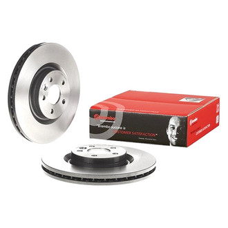 Brembo® - UV Coated Series Plain Vented Front Brake Rotor