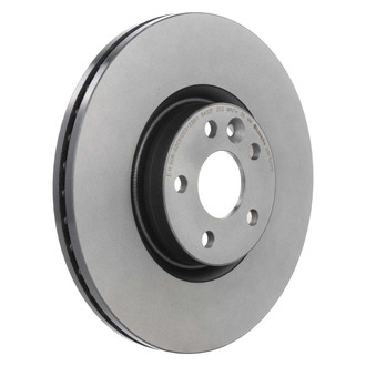 Brembo® - UV Coated Plain Vented Front Brake Rotor