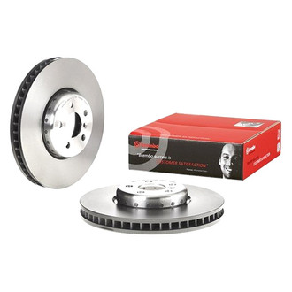 Brembo® - OE Replacement Plain Vented Front Driver Side Brake Rotor