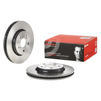 Brembo® - UV Coated Plain Brake Rotor