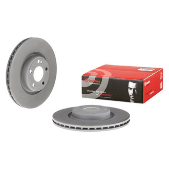 Brembo® - OE Replacement Plain Vented Rear Brake Rotor