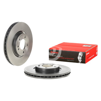Brembo® - OE Replacement Plain Vented Front Brake Rotor