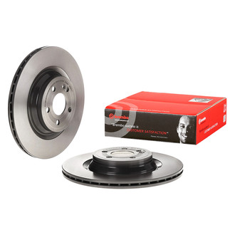 Brembo® - OE Replacement Plain Vented Rear Brake Rotor