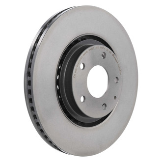 Brembo® - UV Coated Plain Vented Front Brake Rotor