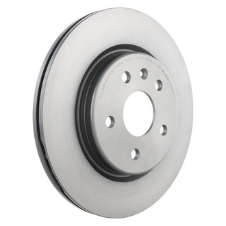 Brembo® 09.N363.11 - UV Coated Plain Vented Rear Brake Rotor