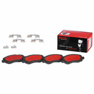Brembo® P18001N - Premium Ceramic Front Disc Brake Pads