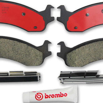 Brembo® P18006N - Premium Ceramic Front Disc Brake Pads