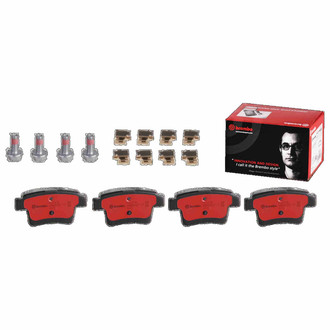 Brembo® - Premium Ceramic Rear Disc Brake Pads