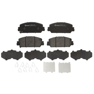 Brembo® - Premium Low-Met OE Equivalent Low-Metallic Front Brake Pads