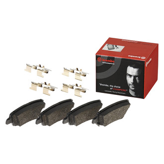 Brembo® - Premium Low-Met OE Equivalent Low-Metallic Rear Brake Pads