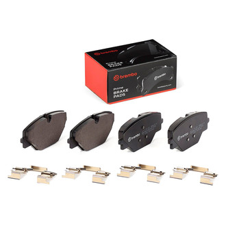 Brembo® - Premium Low-Met OE Equivalent Low-Metallic Rear Brake Pads
