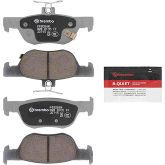 Brembo® - Premium Ceramic Rear Disc Brake Pads