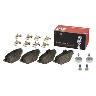 Brembo® - Premium Low-Met OE Equivalent Low-Metallic Rear Brake Pads