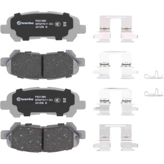Brembo® - Premium Ceramic Rear Disc Brake Pads
