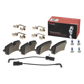 Brembo® - Premium Low-Met OE Equivalent Low-Metallic Rear Brake Pads