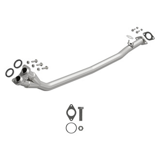 BRExhaust® 107-0128 - Stainless Steel Exhaust Front Pipe Kit
