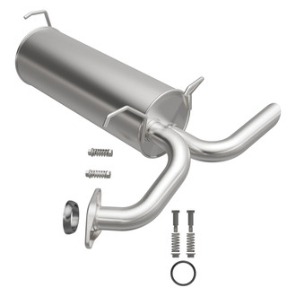 BRExhaust® - Aluminized Steel Rear Exhaust Muffler Kit