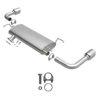 BRExhaust® - Aluminized Steel Rear Exhaust Muffler Kit