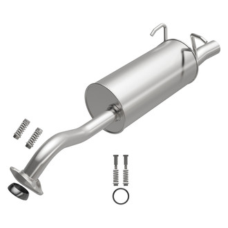 BRExhaust® - Aluminized Steel Rear Exhaust Muffler Kit