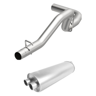 BRExhaust® - Exhaust Muffler and Tailpipe Kit