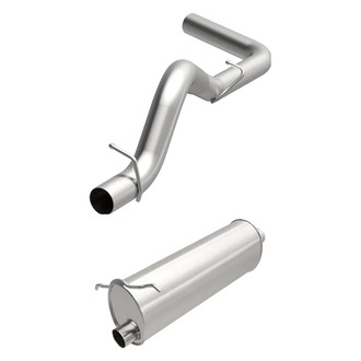 BRExhaust® - Exhaust Muffler and Tailpipe Kit