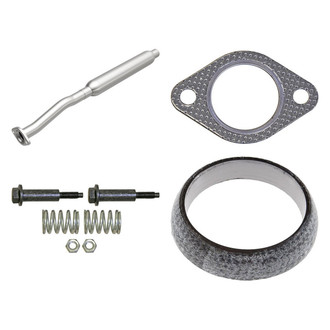 BRExhaust® - 4-Pc Exhaust Resonator Kit