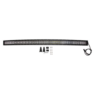 Bright Earth® - 52" 300W Curved Dual Row Combo Spot/Flood Beam LED Light Bar