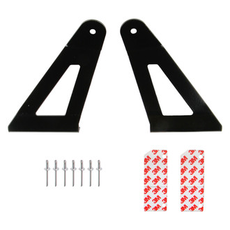 Bright Earth® - Bolt-on Windshield Frame Mounts for 50" Curved Light Bar