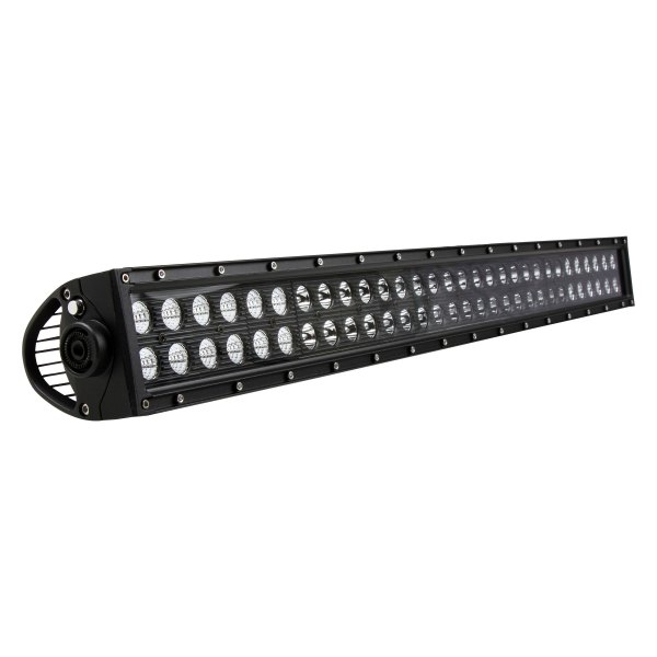 Bright Earth® - 30" 180W Dual Row Combo Spot/Flood Beam LED Light Bar with Black Outer Reflector