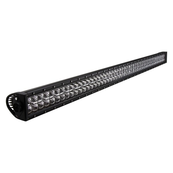 Bright Earth® - 52" 300W Dual Row Combo Spot/Flood Beam LED Light Bar with Chrome Outer Reflector