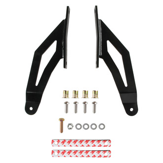 Bright Earth® - Bolt-on Windshield Frame Mounts for 50" Straight Light Bar