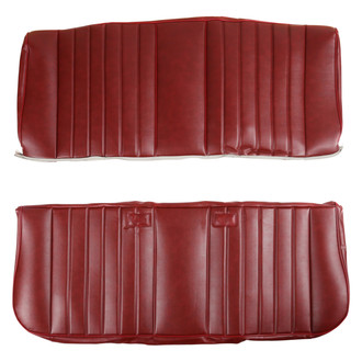 Brothers Trucks® - Standard Pleat Vinyl Seat Upholstery, Maroon