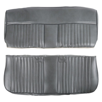 Brothers Trucks® - Deluxe Pleat Vinyl Seat Upholstery, Gray