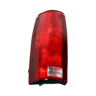 Brothers Trucks® - Passenger Side Chrome/Red Factory Style Tail Light Lens and Housing