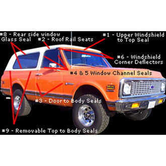 Brothers Trucks® - Front Door Seal