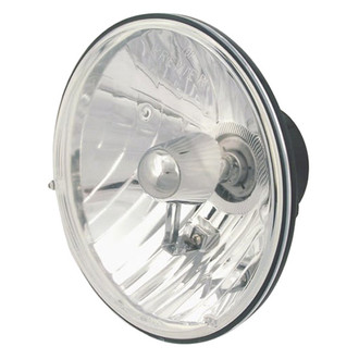 Brothers Trucks® - 7" Round Driver Side Chrome Euro Headlight