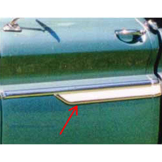 Brothers Trucks® - Lower Driver Side Door Molding