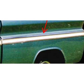 Brothers Trucks® - Lower Driver or Passenger Side Bed Side Molding