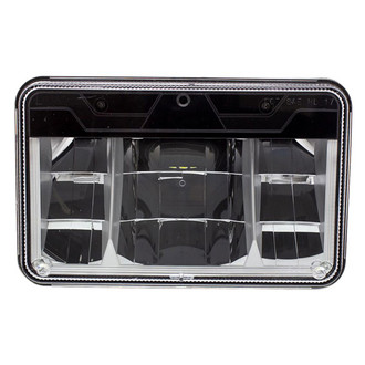 Brothers Trucks® - 4x6" Rectangular Chrome LED Headlight