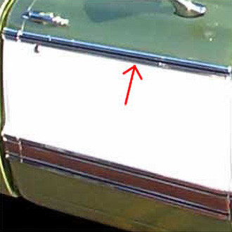 Brothers Trucks® - Upper Passenger Side Door Molding