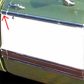 Brothers Trucks® - Upper Driver Side Truck Cab Molding
