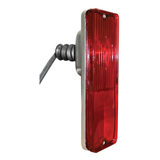 Brothers Trucks® - Passenger Side Chrome/Red Factory Style Tail Light