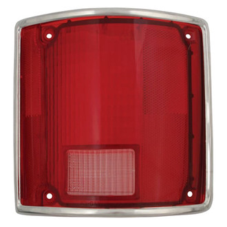 Brothers Trucks® - Driver Side Chrome/Red Deluxe Tail Light