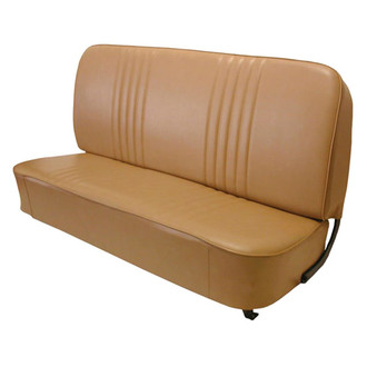 Brothers Trucks® - "Original" Style Pleated Vinyl Seat, Saddle